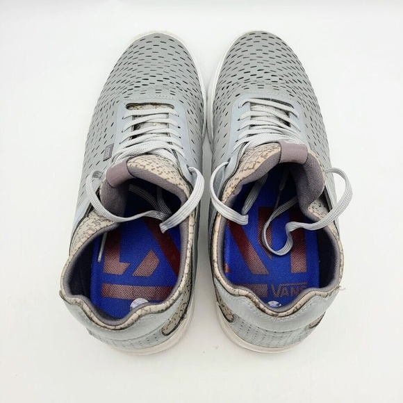 Vans LXVI Prime Ultracush Python Shoes Grey Sneakers (VN-0VN8C18) Men\'s Size 8.5